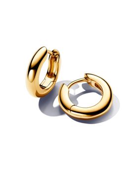 Pandora Essence 14k Gold-plated hoop earrings 263320C00