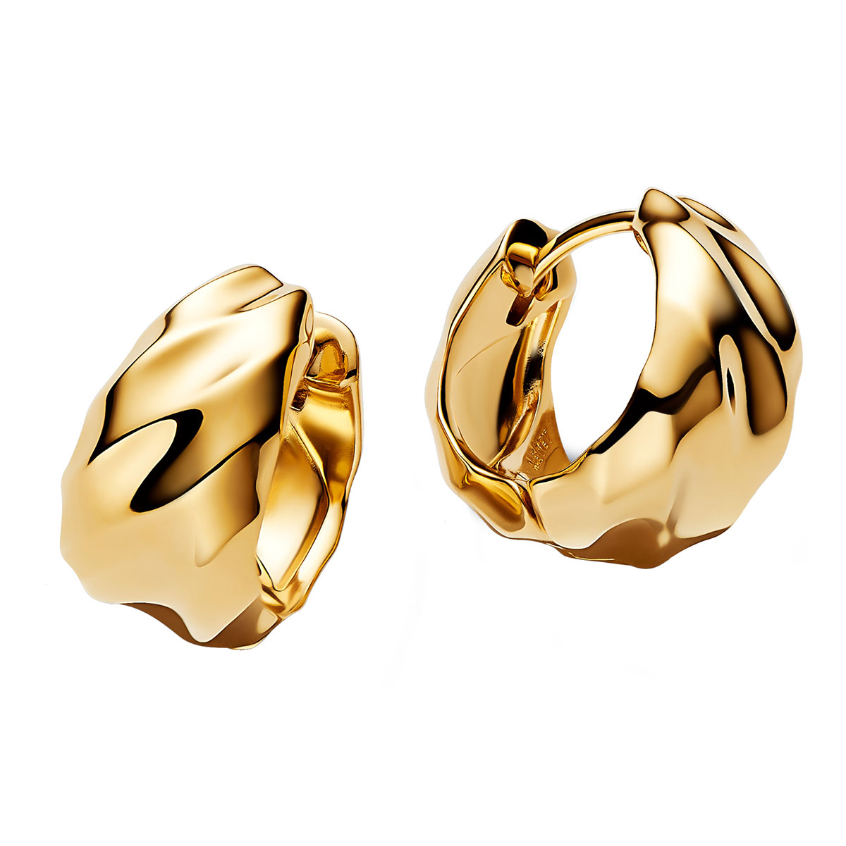 Pandora Essence gold plated earrings 263874C00