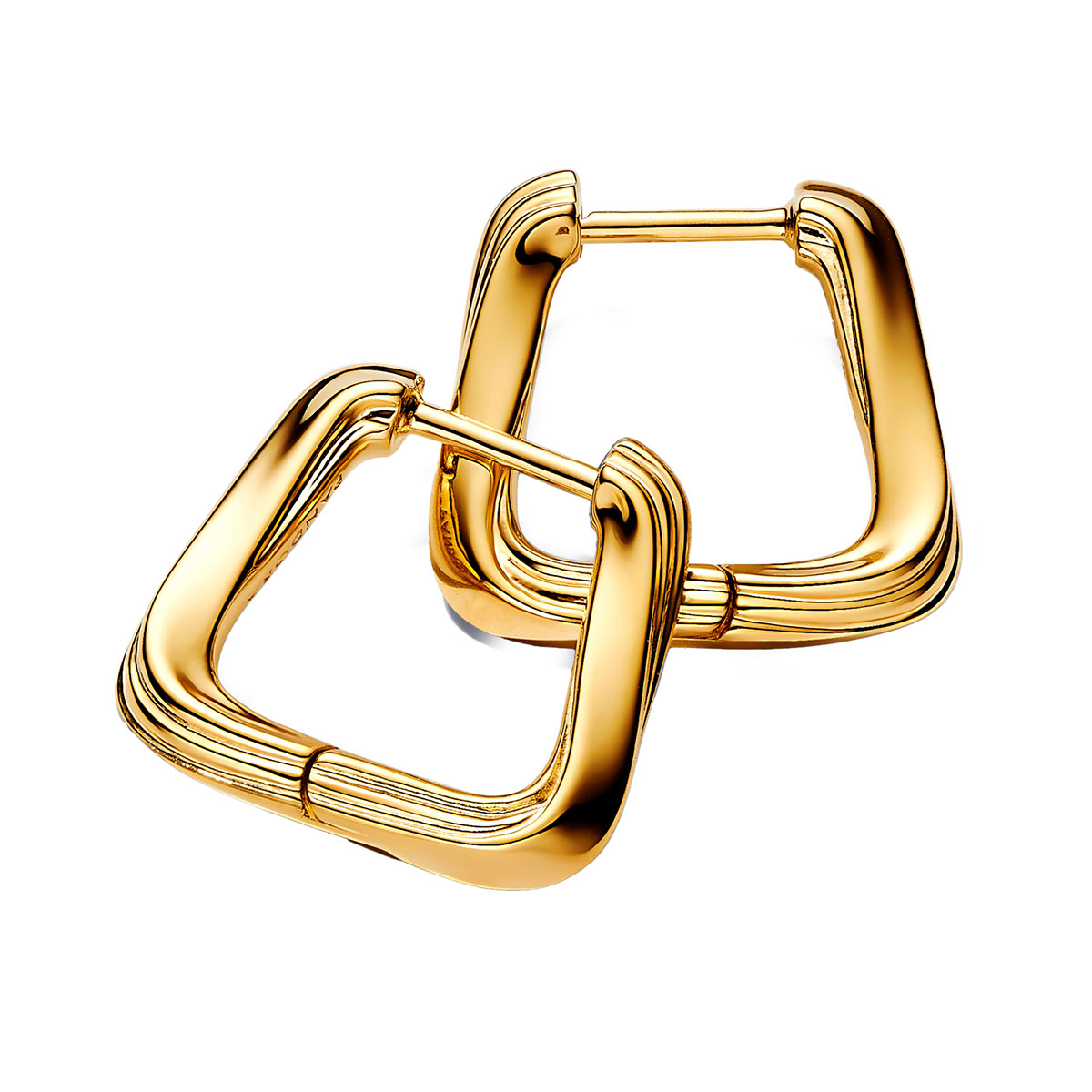 Pandora Essence gold plated earrings 263875C00