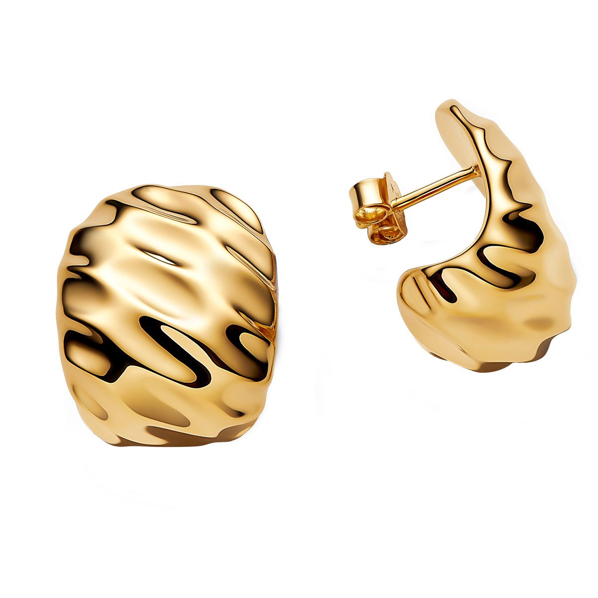 Pandora Essence gold plated earrings 263879C00