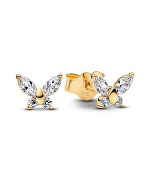 Pandora Timeless Gold-Plated Butterfly Earrings 264264C01