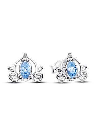 Pandora Disney x Pandora Cinderella’s Carriage Stud Earrings Sterling silver earrings 293060C01