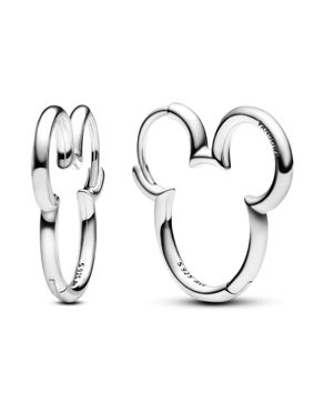 Pandora Disney Mickey Mouse silver earrings 293528C00