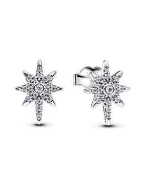 Pandora Moments Pole Star silver earrings 293587C01