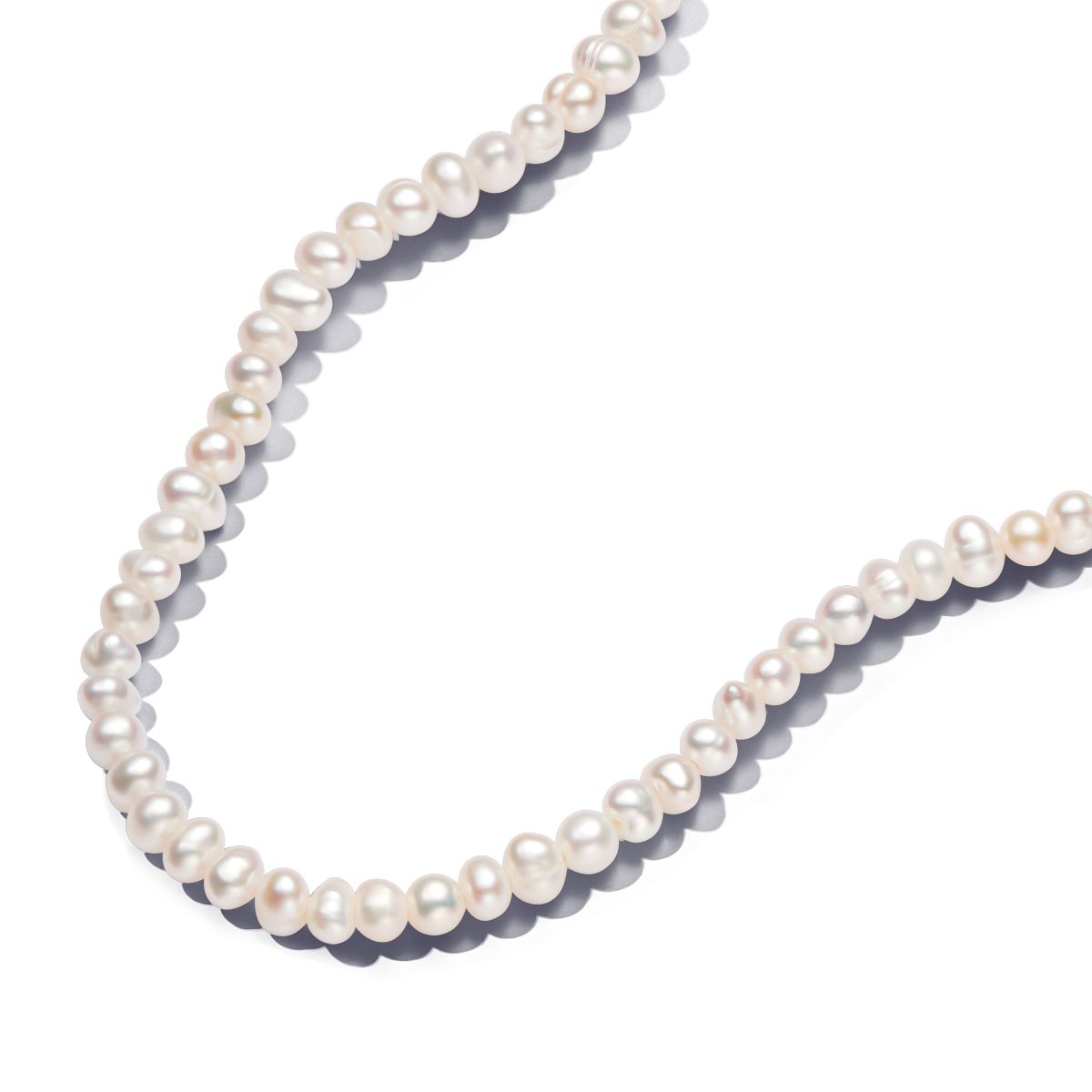 Pandora Essence 14k Gold plated T bar pearl necklace 363297C01 45 watchesonline