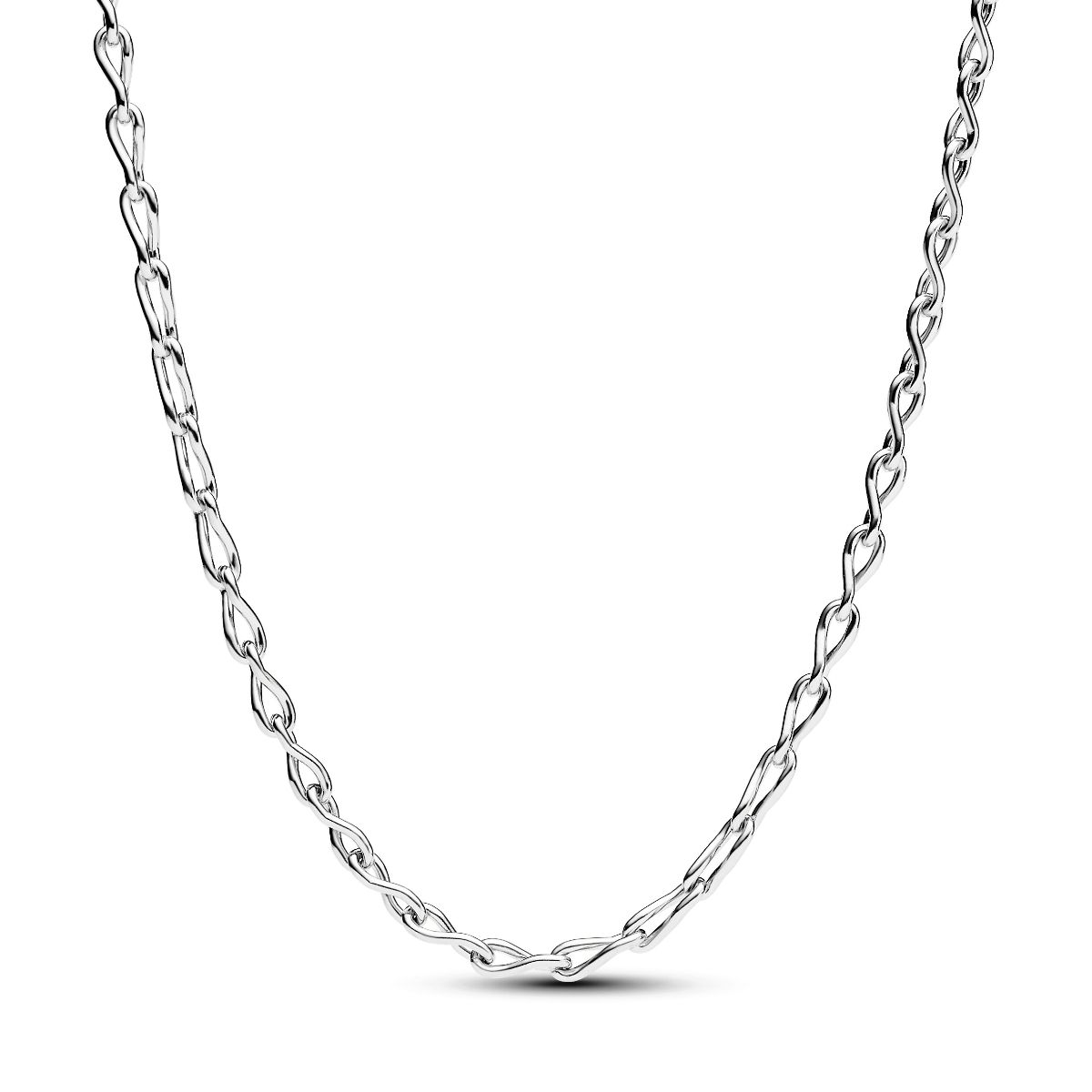 Pandora style necklace sterling silver deals