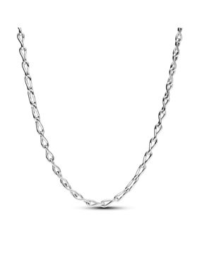 Pandora Moments Infinity Chain Necklace Sterling silver necklace 393052C00-50