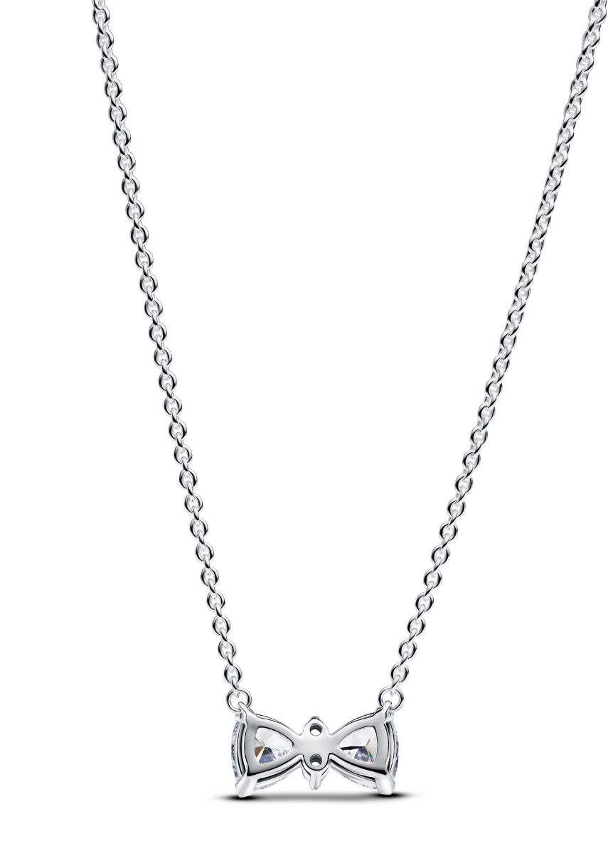 Pandora Timeless Bow sterling silver collier clear cz Pandora Timeless Bow sterling silver collier clear cz
