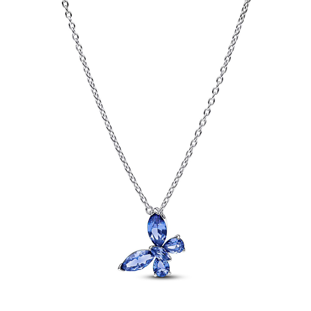 Pandora Timeless Blue Butterfly Necklace 45 cm 394232C01-45