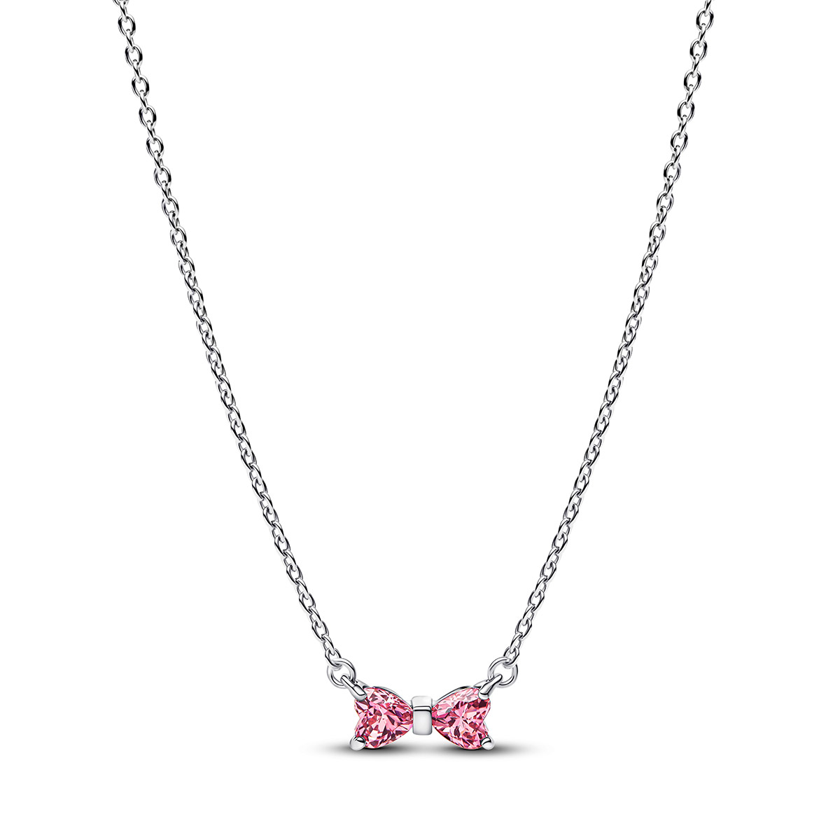 Pandora Timeless Pink Bow Necklace 45 cm 394235C01-45