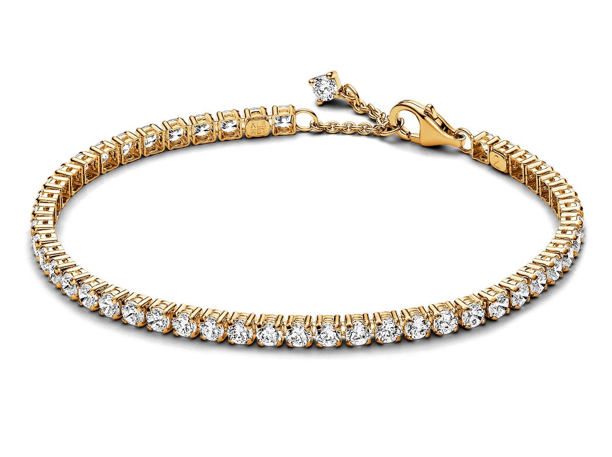 Pandora Timeless Sparkling 14 Gold Plated bracelet 561469C01-18