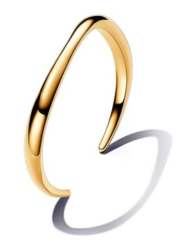 Pandora Essence 14k Gold-plated bangle bracelet 563310C00
