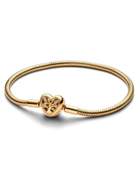 Pandora Moments Family tree 14k gold plated bracelet 563516C01