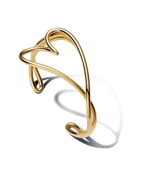 Pandora Essence open heart cuff bracelet 563808C0