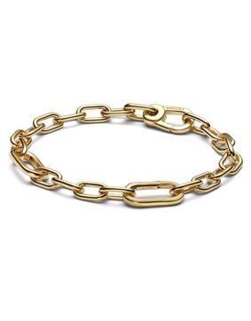 Pandora ME Small-Link Chain bracelet 14k Gold-Plated 569662C00