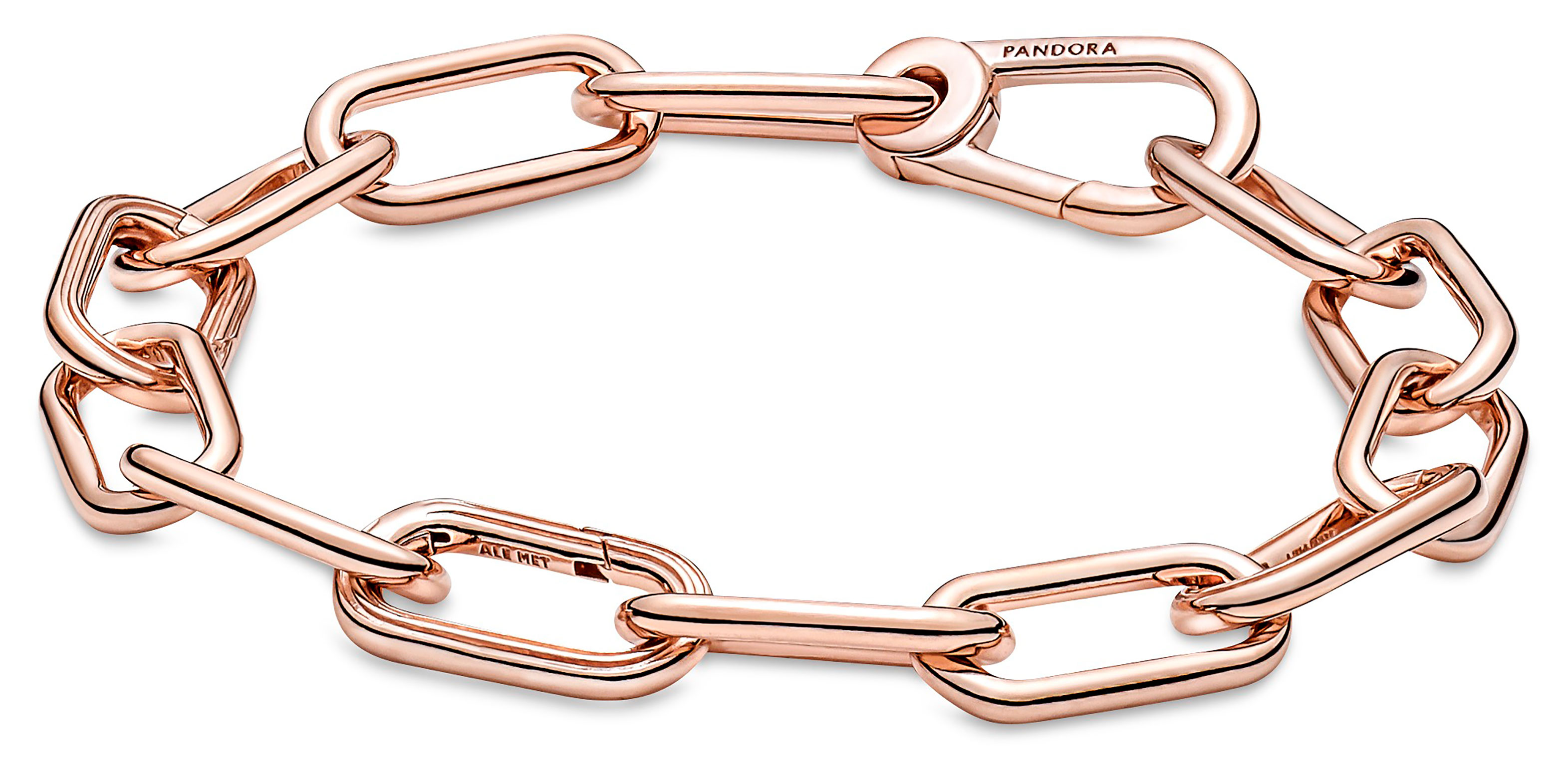 Extra Thin Safety Chain Bracelet Rose Gold – EDDIE BORGO