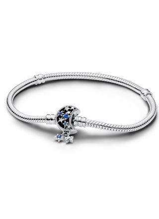 Pandora Moments Sparkling Moon Sterling silver bracelet 592819C01