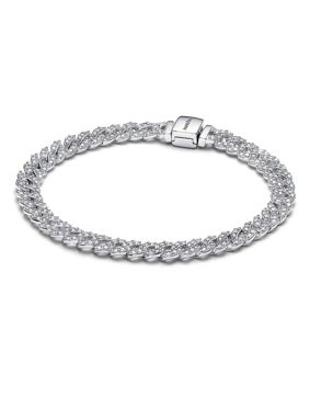 Pandora Timeless Pave Sterling silver bracelet 593008C01