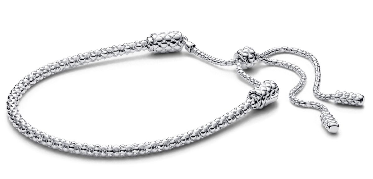 Studded Chain Bracelet Pandora Ankle Bracelet Silver Pandora 