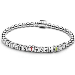 Pandora Stranger Things sterling silver bracelet red glow in the