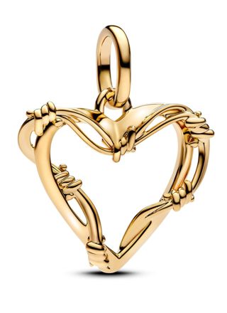 Pandora ME wire heart charm 762526C00