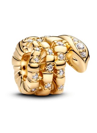 Pandora Moments goldplated snake charm 763618C01