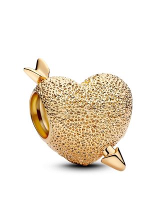 Pandora Moments goldplated cupid heart charm 763666C00
