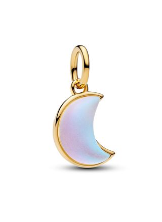 Pandora Moments Gold-Plated Sparkling Crescent Moon Charm 764275C01