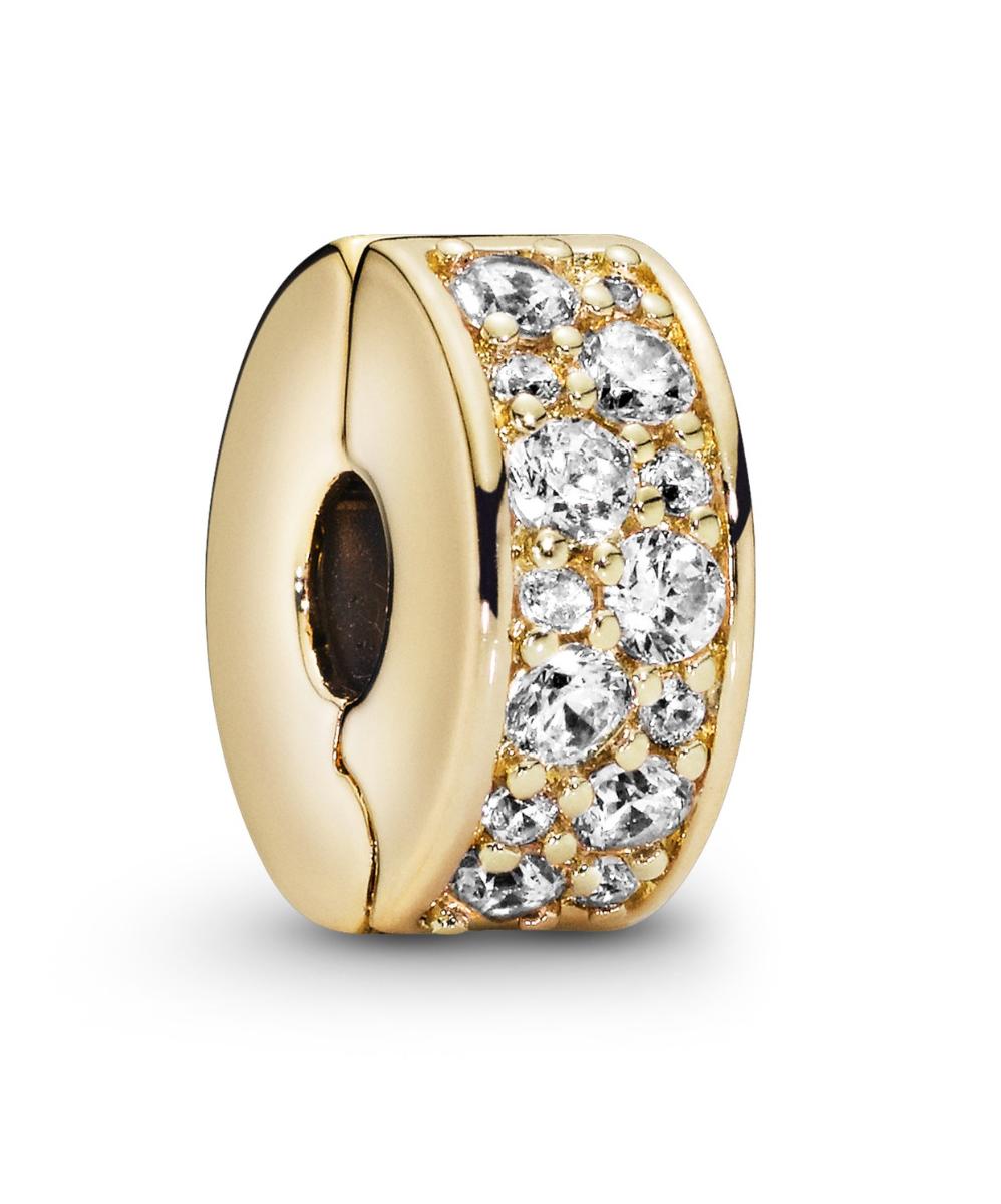 Pandora Shine Clear Pave Clip charm 768658C01 watchesonline