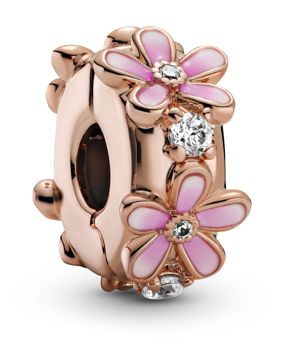Pandora Fixed Clips Charm Pink Daisy 788809C01