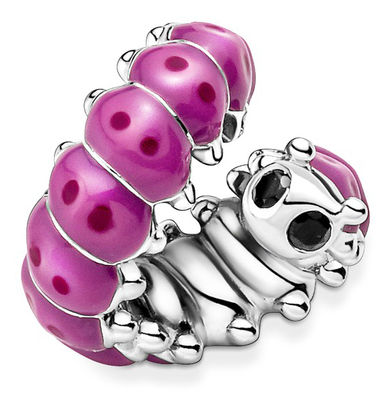 Pandora Moments Cute Curled Caterpillar charm 790762C01