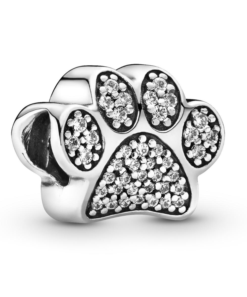 Pandora Sparkling Paw Print charm 791714CZ