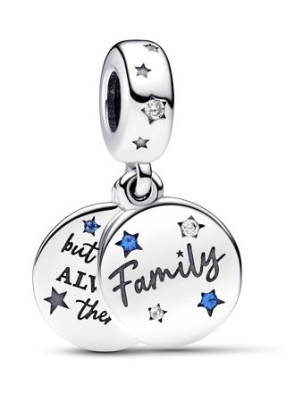 Pandora Moments Family Love Sterling silver charm 792987C01