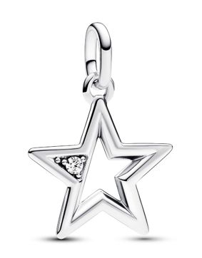 Pandora ME Sparkling Star Medallion charm 793032C01