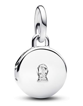 Pandora Moments Openable & Engravable Love Locket Dangle Charm Sterling silver charm 793066C01
