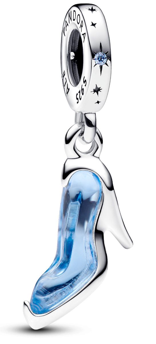 Pandora Disney x Pandora Cinderella’s Glass Slipper Dangle Charm Sterling silver charm 793071C01