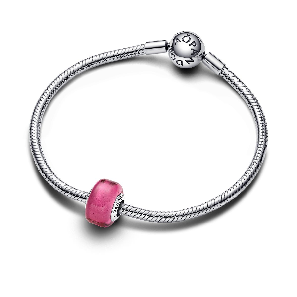 Pandora Moments Pandora Essence Bangle Charms Pandora Moments Pink