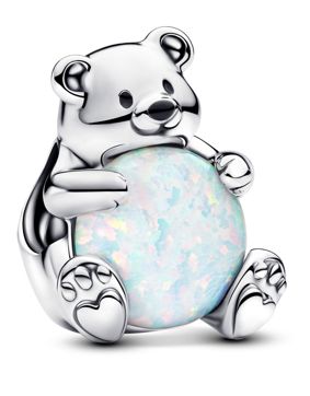 Pandora Moments Polar bear charm opal 793589C01