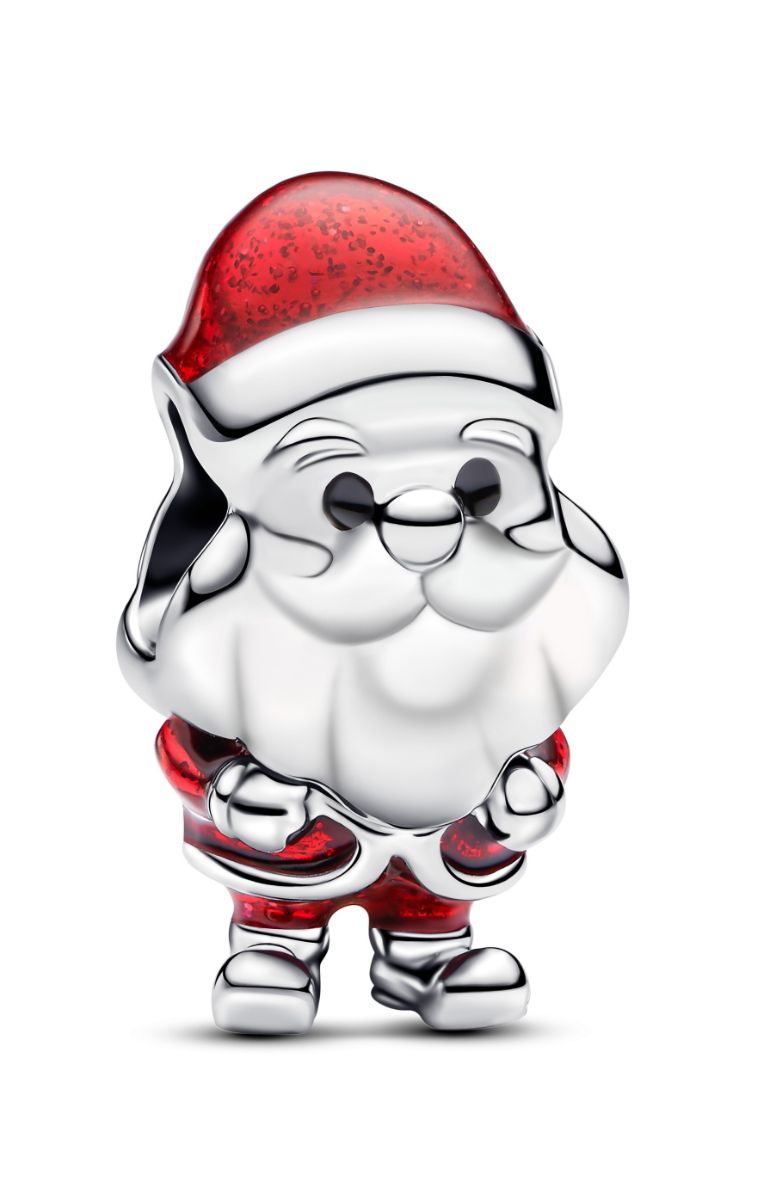 Pandora Moments Santa Claus charm silver 793593C01
