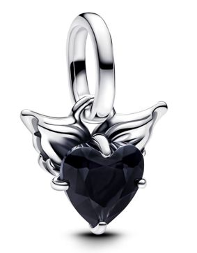 Pandora Moments heart charm wings 793626C01