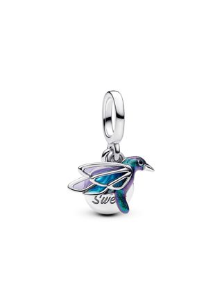 Pandora Moments blue hummingbird charm 793746C01