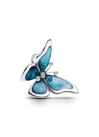 Pandora Moments charm blue butterfly 793747C01