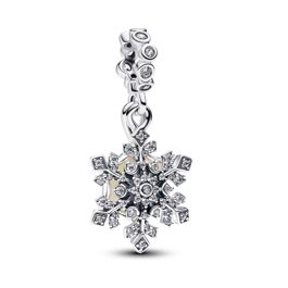 794146c01 Pandora Moments Silver Snowflake Double Charm 794142C01 - watchesonline.com