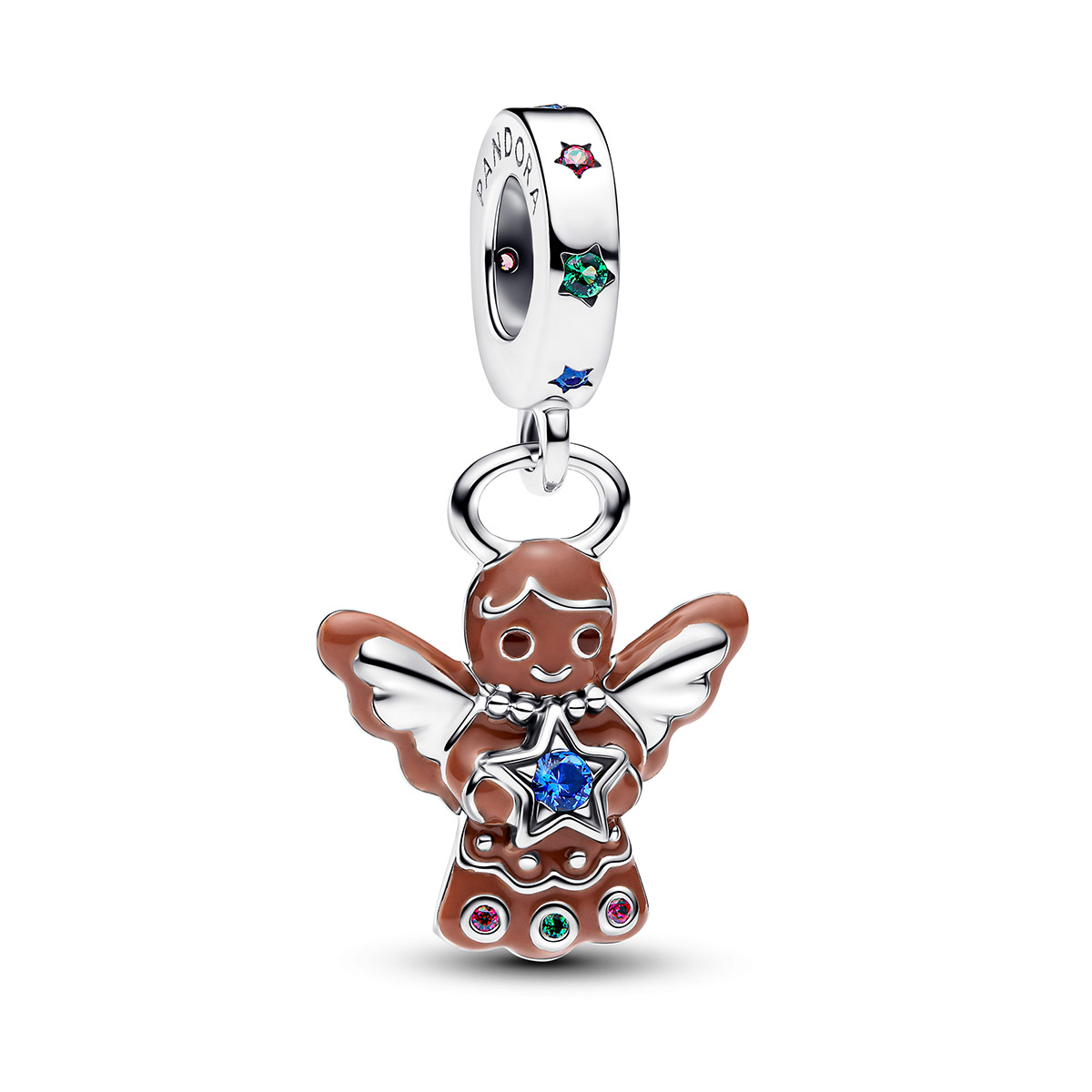 Pandora Moments Gingerbread Angel Charm 794247C01