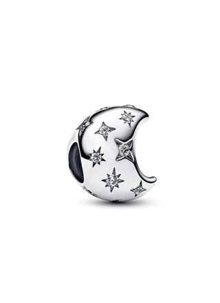 Pandora Moments Silver Crescent Moon Charm 794254C01