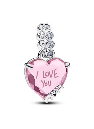 Pandora Moments Heart charm silver 794464C01