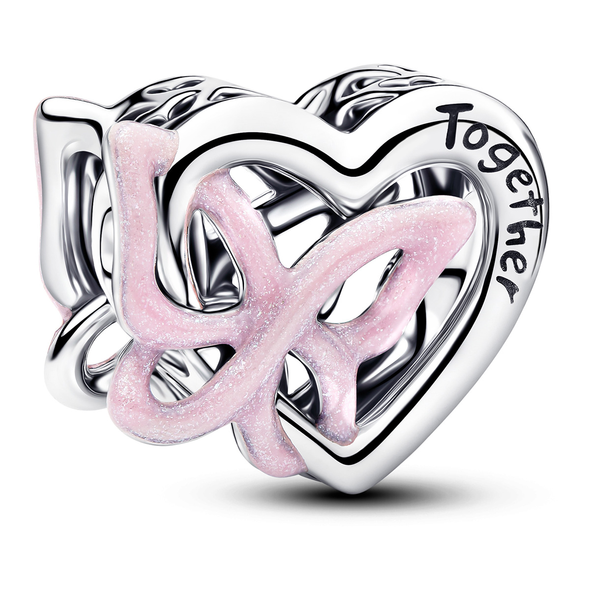 Pandora Moments Heart-Butterfly charm silver 794475C01