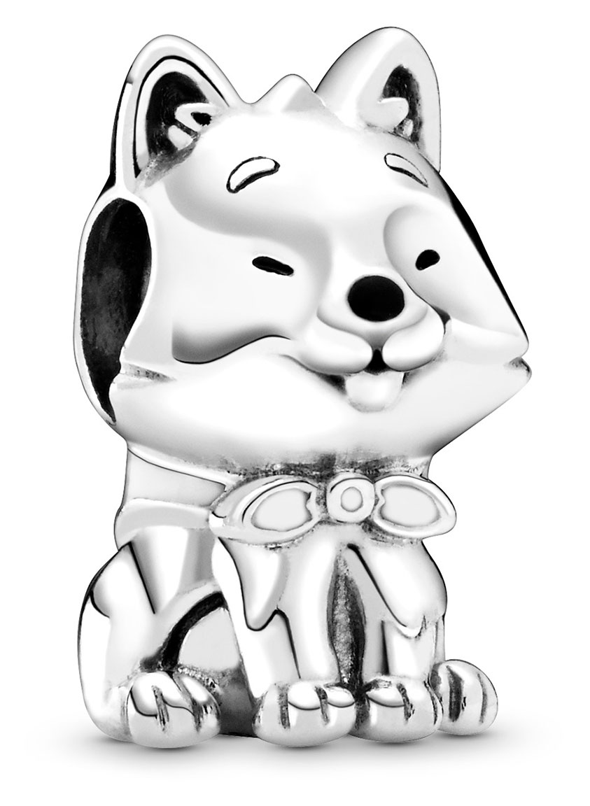 Pandora Places Japanese Akita Inu Dog Charm 799030C01