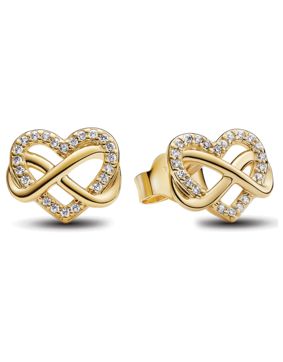 Pandora Sparkling Infinity Heart earrings 262667C01