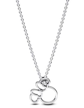 Pandora Disney Minnie Mouse Silhouette necklace 393187C01-45